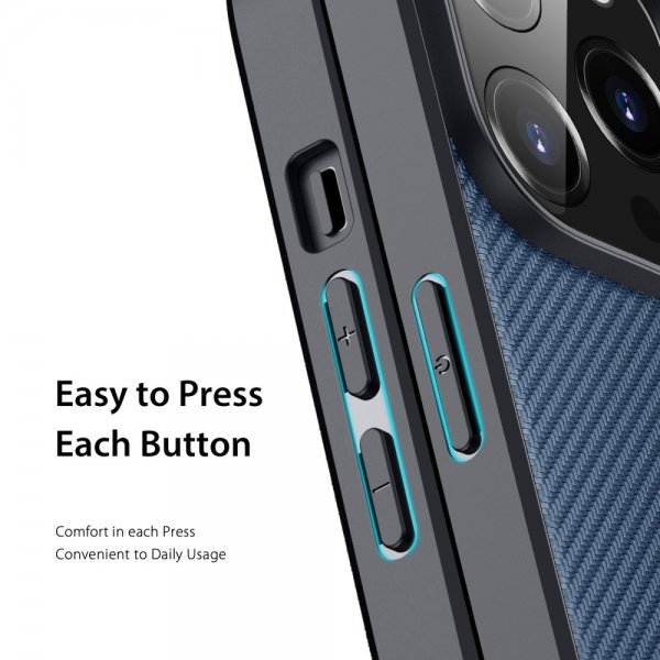 Dux Ducis iPhone 14 Pro Deksel FINO Series Blå