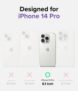 Ringke iPhone 14 Pro Deksel Fusion Bumper Clear