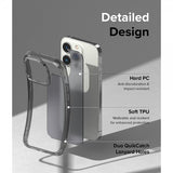 Ringke iPhone 14 Pro Deksel Fusion Matte Smoke Black