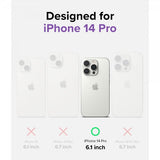 Ringke iPhone 14 Pro Deksel Fusion Matte Smoke Black