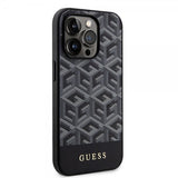 Guess iPhone 14 Pro Deksel G Cube MagSafe Svart