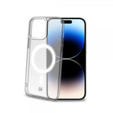 Celly iPhone 14 Pro Deksel GELSKINMAG MagSafe Transparent