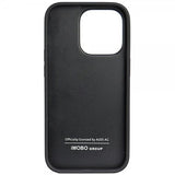 Audi iPhone 14 Pro Deksel Genuine Leather Case Svart