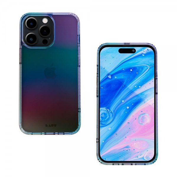 LAUT iPhone 14 Pro Deksel Holo Midnight