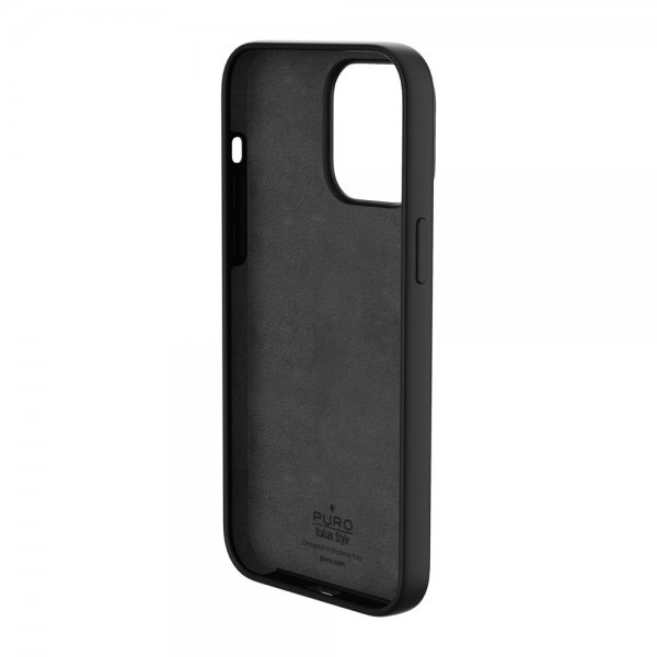 Puro iPhone 14 Pro Deksel Icon Svart