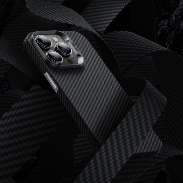 Benks iPhone 14 Pro Deksel Kevlar MagSafe Svart