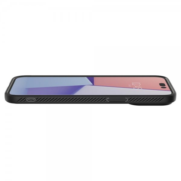 Spigen iPhone 14 Pro Deksel Liquid Air Matte Black