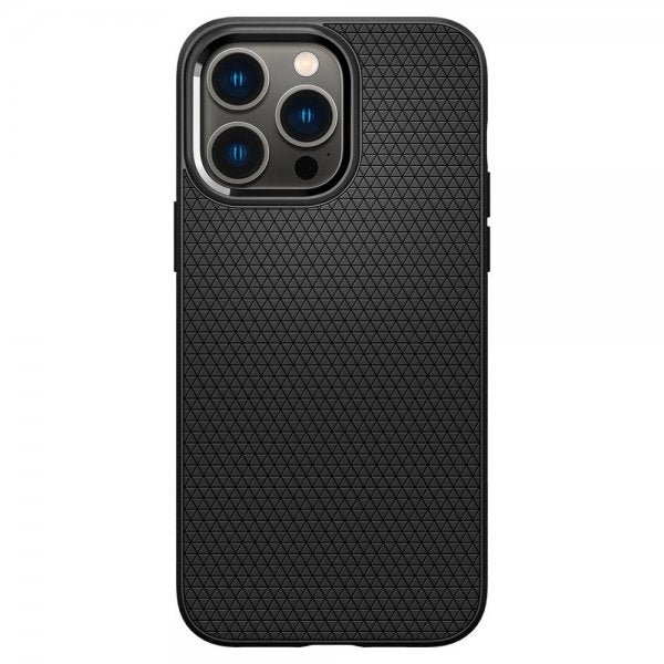 Spigen iPhone 14 Pro Deksel Liquid Air Matte Black
