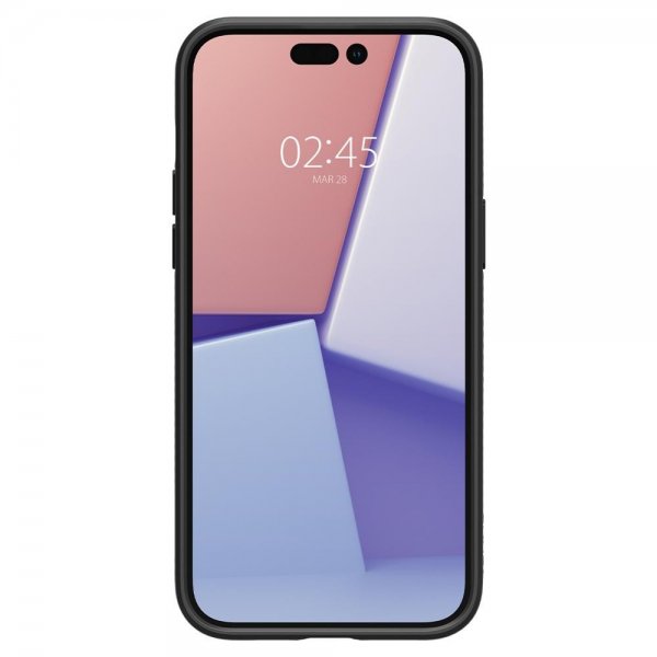 Spigen iPhone 14 Pro Deksel Liquid Air Matte Black