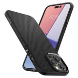 Spigen iPhone 14 Pro Deksel Liquid Air Matte Black