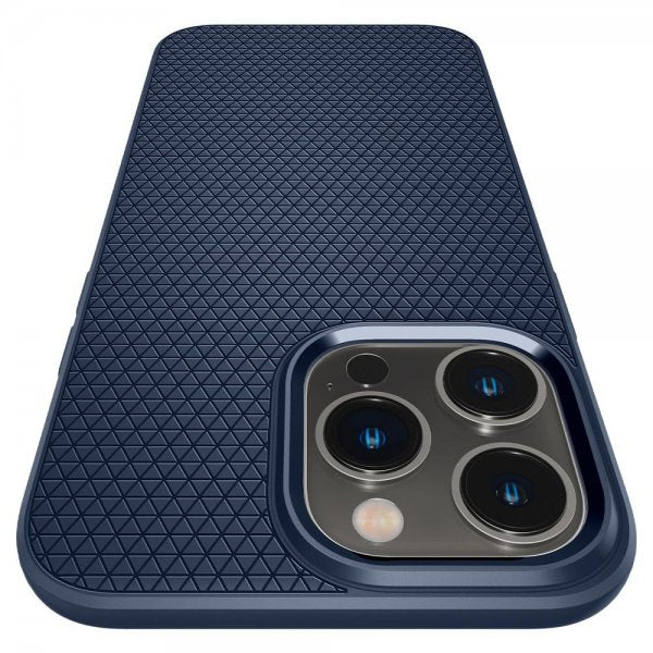 Spigen iPhone 14 Pro Deksel Liquid Air Navy Blue