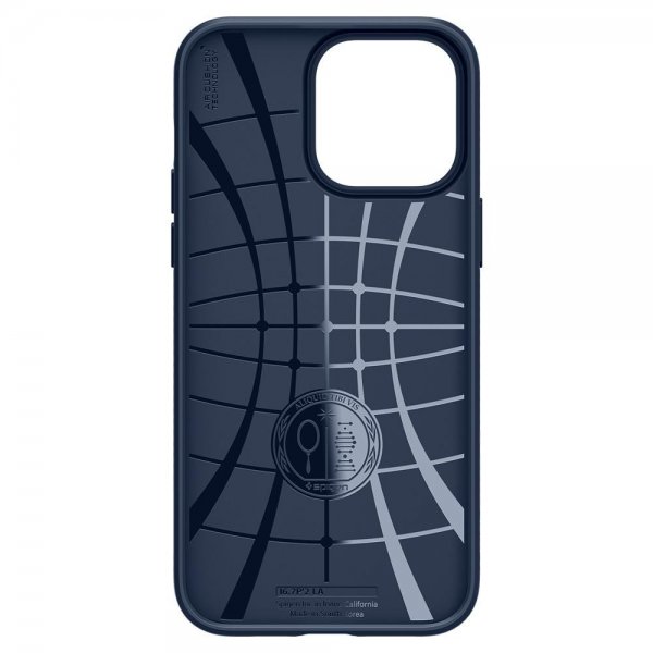 Spigen iPhone 14 Pro Deksel Liquid Air Navy Blue