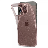 Spigen iPhone 14 Pro Deksel Liquid Crystal Glitter Rose Quartz