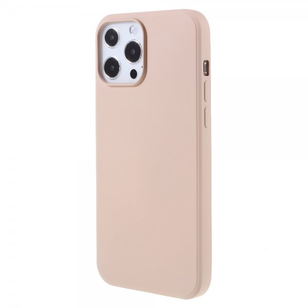 X-Level iPhone 14 Pro Deksel Liquid Silicone Beige