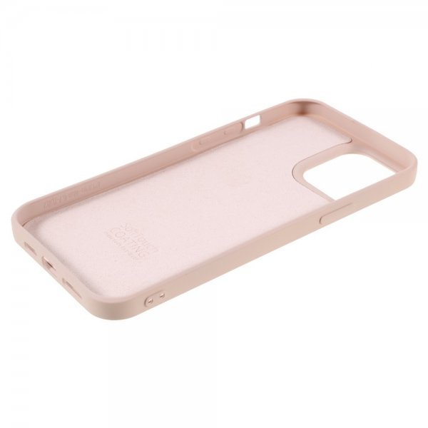 X-Level iPhone 14 Pro Deksel Liquid Silicone Beige