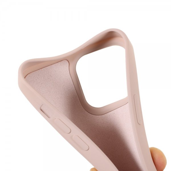 X-Level iPhone 14 Pro Deksel Liquid Silicone Beige
