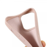 X-Level iPhone 14 Pro Deksel Liquid Silicone Beige