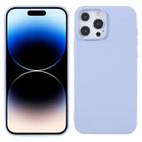 X-Level iPhone 14 Pro Deksel Liquid Silicone Lilla