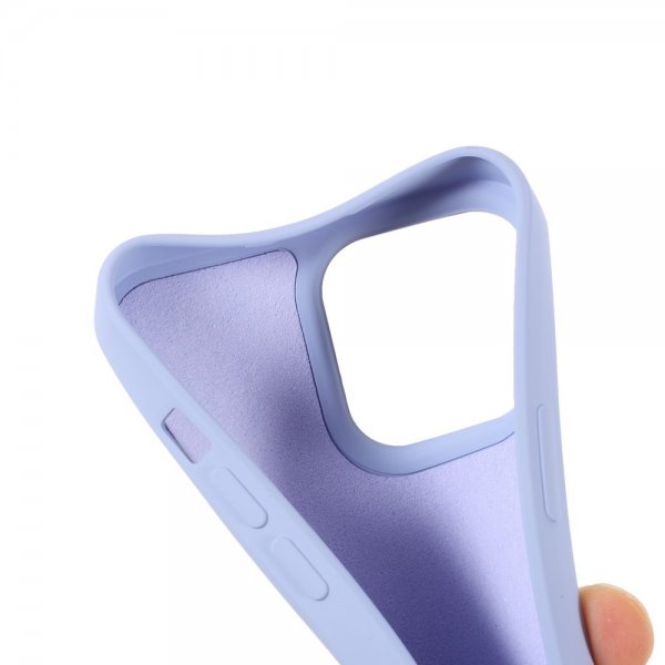 X-Level iPhone 14 Pro Deksel Liquid Silicone Lilla