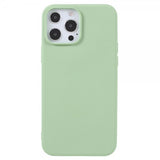 X-Level iPhone 14 Pro Deksel Liquid Silicone Lysegrønn