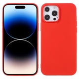 X-Level iPhone 14 Pro Deksel Liquid Silicone Rød