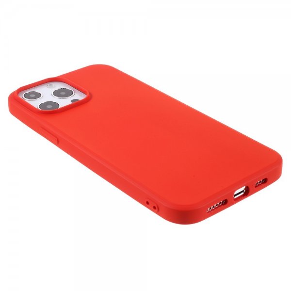 X-Level iPhone 14 Pro Deksel Liquid Silicone Rød