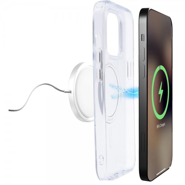 Puro iPhone 14 Pro Deksel LITE MAG Transparent