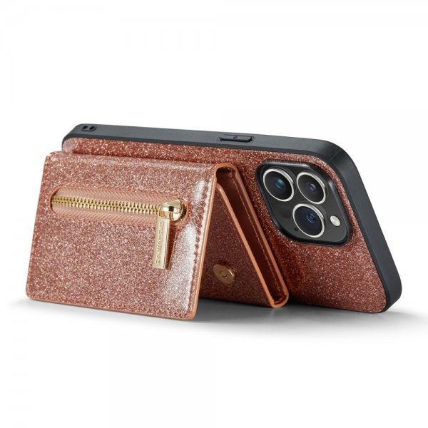 Dg.Ming iPhone 14 Pro Deksel M3 Series Avtakbart Kortholder Gull