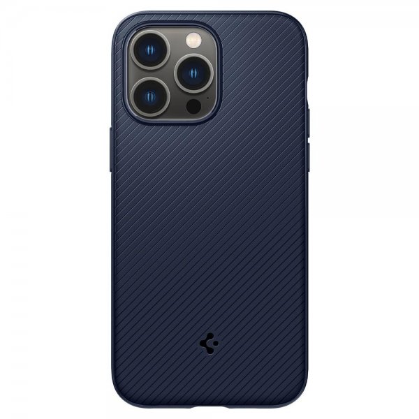 Spigen iPhone 14 Pro Deksel Mag Armor MagFit Navy Blue