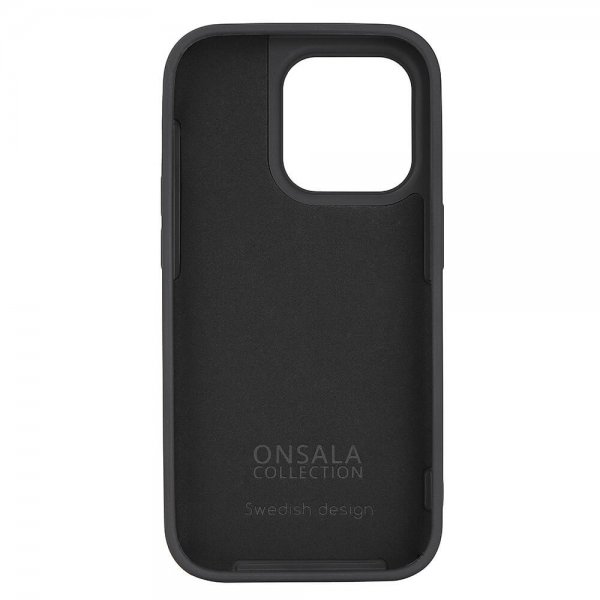 Onsala iPhone 14 Pro Deksel MagSeries Silicone Svart