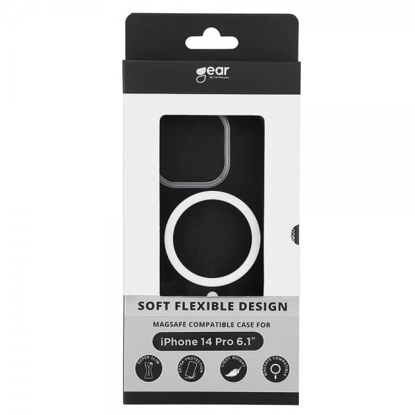 Gear iPhone 14 Pro Deksel MagSeries Transparent