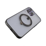 Rvelon iPhone 14 Pro Deksel MagSafe Ring Svart