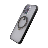 Rvelon iPhone 14 Pro Deksel MagSafe Ring Svart