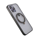Rvelon iPhone 14 Pro Deksel MagSafe Ring Svart