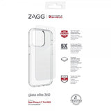 Zagg InvisibleShield iPhone 14 Pro Deksel med Skjermbeskytter Glass Elite 360