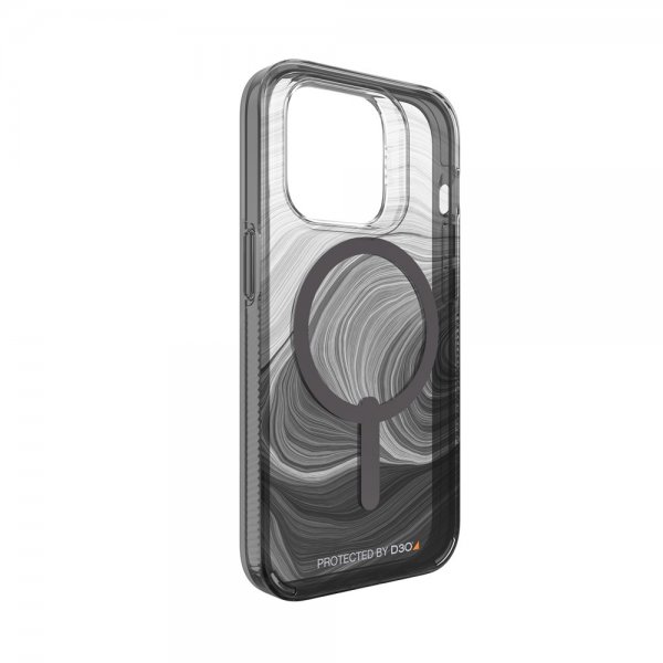 Gear4 iPhone 14 Pro Deksel Milan Snap Black Swirl