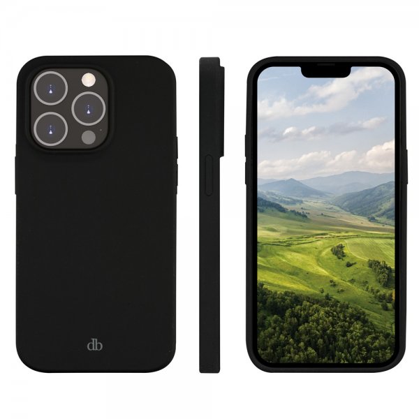 dbramante1928 iPhone 14 Pro Deksel Monaco MagSafe Night Black