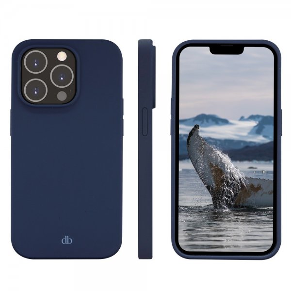 dbramante1928 iPhone 14 Pro Deksel Monaco MagSafe Pacific Blue