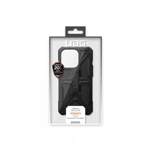 Urban Armor Gear (UAG) iPhone 14 Pro Deksel Monarch Svart