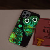 iPhone 14 Pro Deksel Motiv Fargerik Ugle