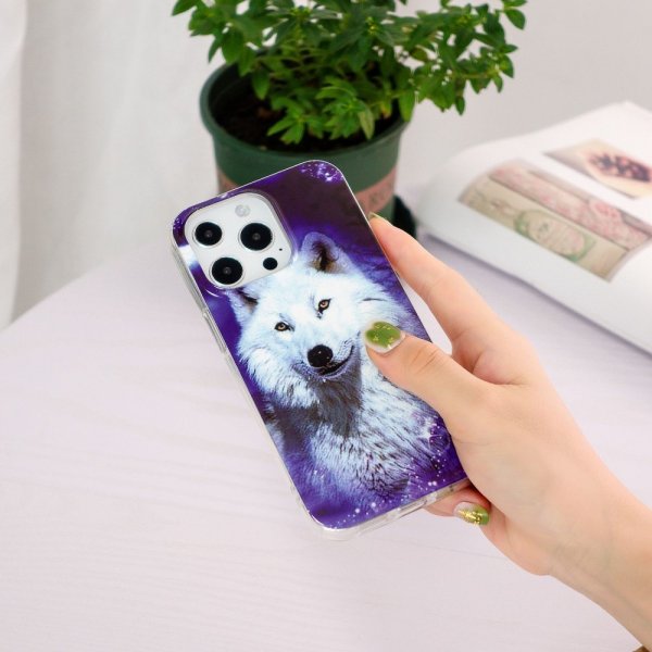 iPhone 14 Pro Deksel Motiv Polar ulv