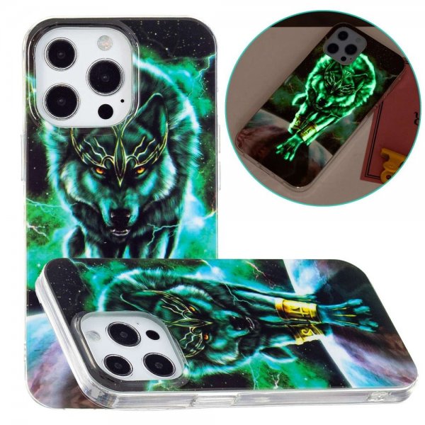 iPhone 14 Pro Deksel Motiv Ulv