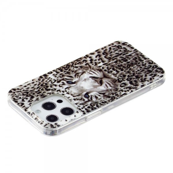 iPhone 14 Pro Deksel Motiv Hvit Tiger