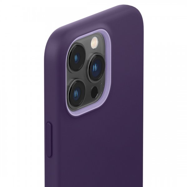 Caseology iPhone 14 Pro Deksel Skjermbeskytter Nano Pop 360 Grape Purple