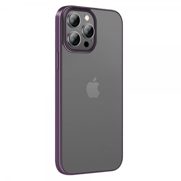 X-Level iPhone 14 Pro Deksel Nature Color Series Lilla