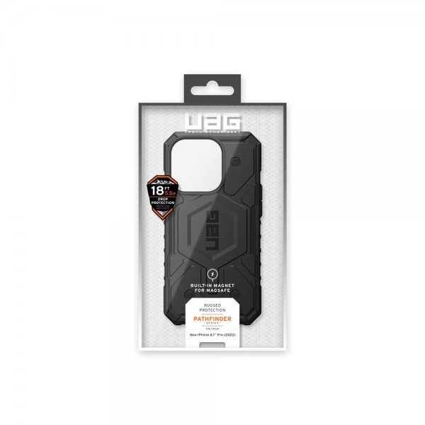 Urban Armor Gear (UAG) iPhone 14 Pro Deksel Pathfinder MagSafe Svart