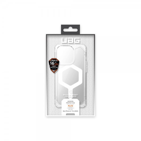 Urban Armor Gear (UAG) iPhone 14 Pro Deksel Plyo MagSafe Ice