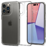 Spigen iPhone 14 Pro Deksel Quartz Hybrid Matte Clear
