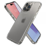Spigen iPhone 14 Pro Deksel Quartz Hybrid Matte Clear