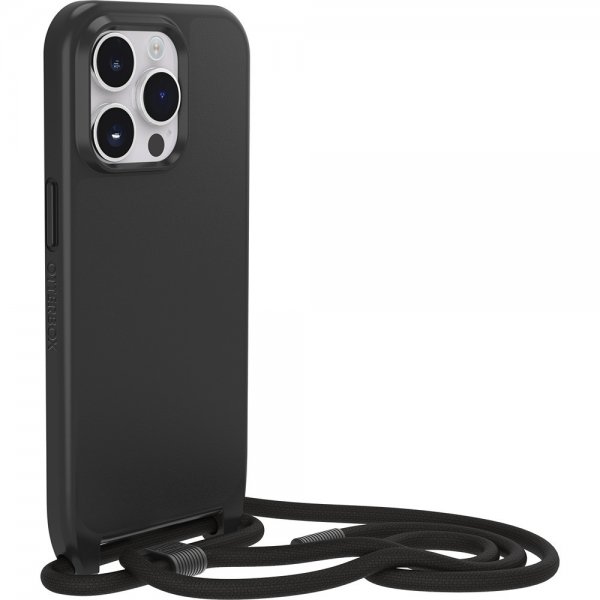 Otterbox iPhone 14 Pro Deksel React Necklace MagSafe Svart